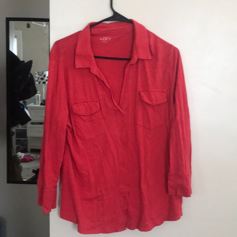 ANN TAYLOR LOFT button down